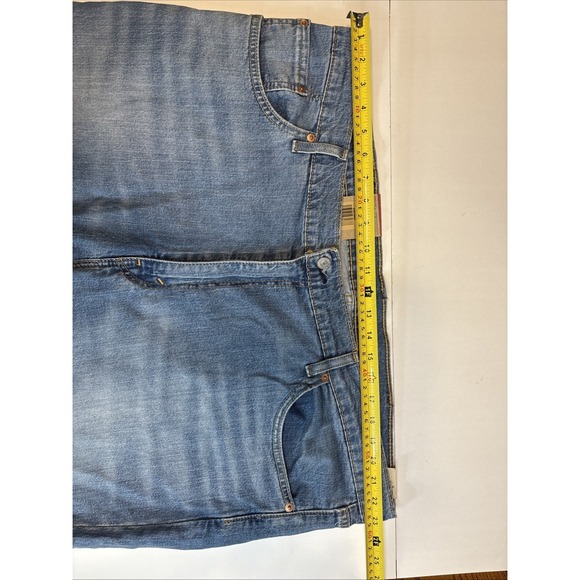 Levi's 511 Slim Fit Jeans Mens 46x34 Medium Wash Denim Pants - Picture 6 of 12